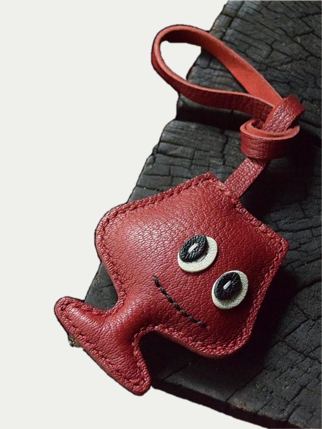 wine charm for handbag
luxury handmade gift set
French sheepskin handmade keychain